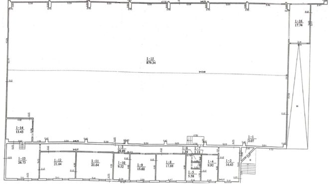 Sandėlio patalpa Nr. 16F-3